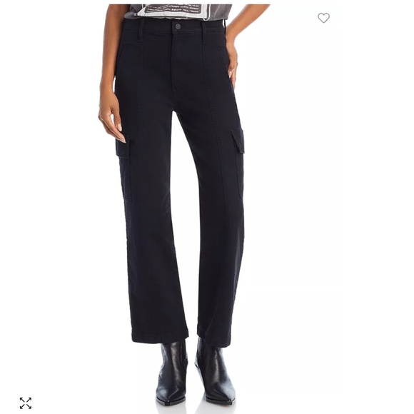MOTHER The Rambler High Rise Cargo Ankle Jeans in Not Guilty Size 26 - Picture 1 of 16